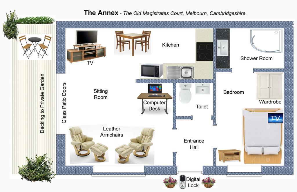 The Old Magistrates Court Bed and Breakfast Melbourn Εξωτερικό φωτογραφία